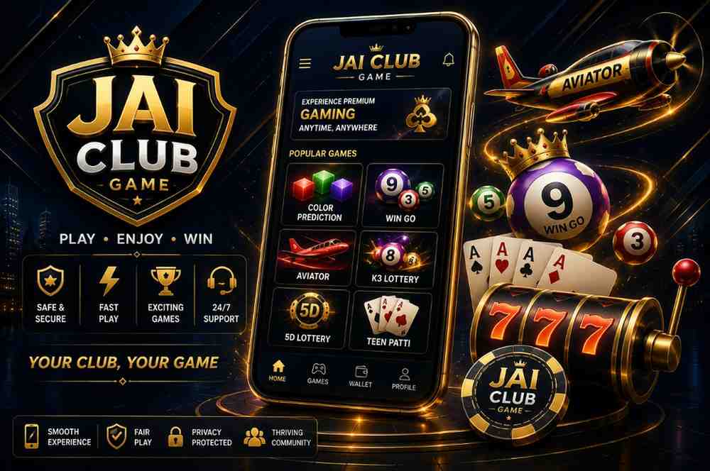 Jai Club – Play Wingo, Aviator, Colour Prediction, Slots, Plinko, Limbo, K3, 5D and win real cash